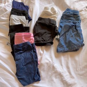 10 pack toddler girls shorts- size 3T